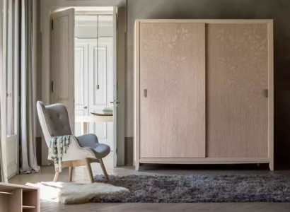 Bedroom Wardrobe Material Wood Wardrobe Modern beige Cabinets